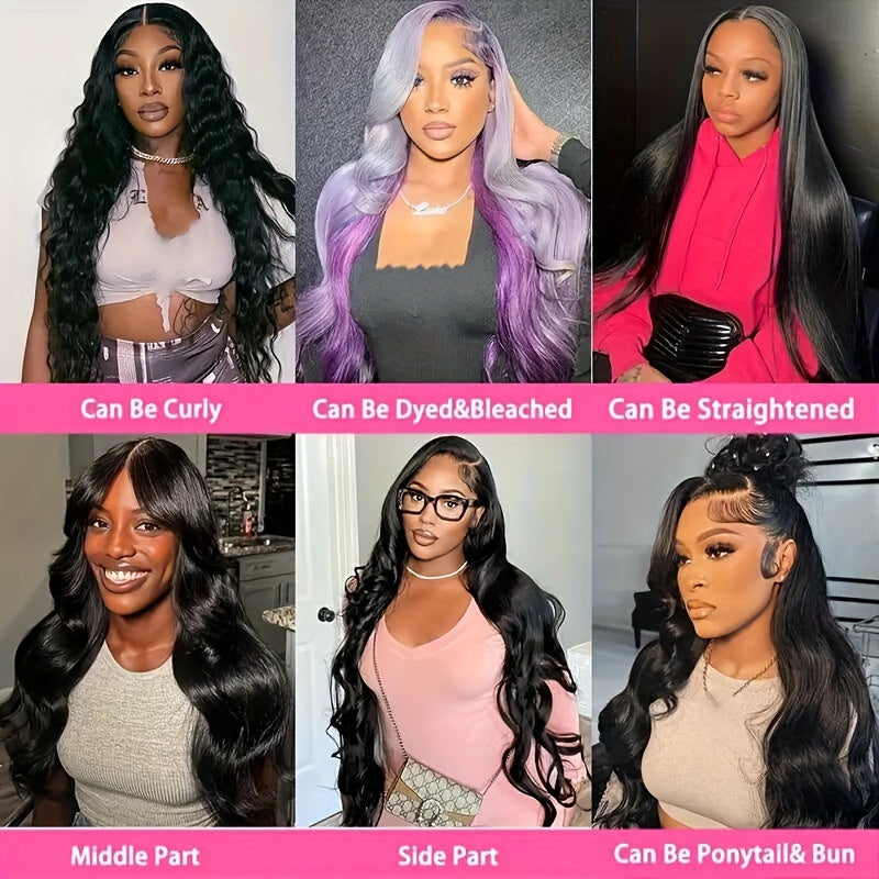 Body Wave Bundles With Closure Human Hair Weave Bundles Unprocessed Virgin Hair Extensions With Closure Natural Color 3 Bundles With 5x5 Closure Free Part
